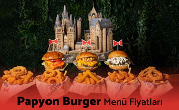 Papyon Burger Türkiye Menu Price